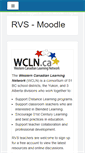 Mobile Screenshot of moodle.rockyview.ab.ca