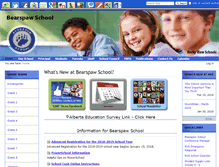 Tablet Screenshot of bearspaw.rockyview.ab.ca